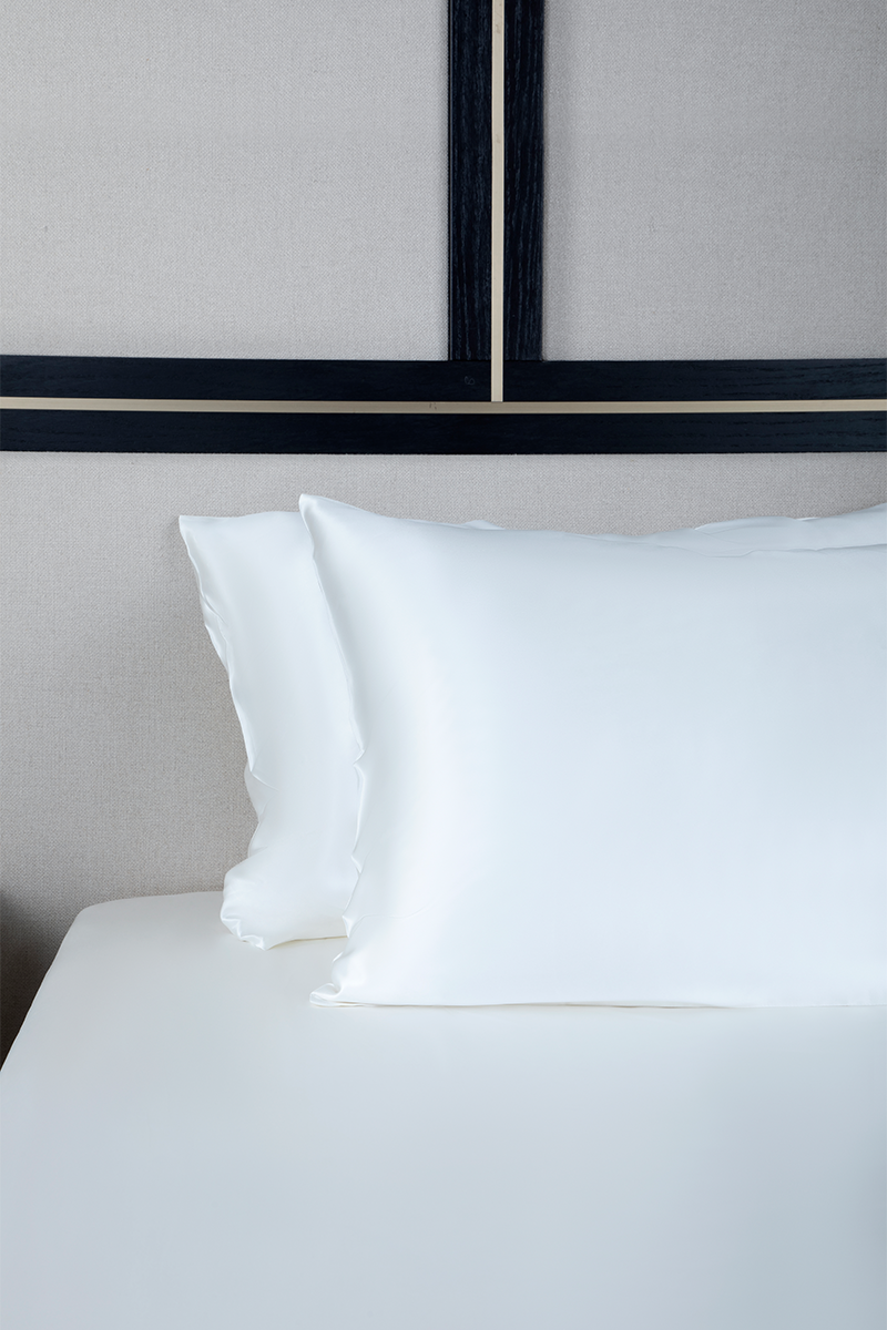 Silk Pillowcase - White