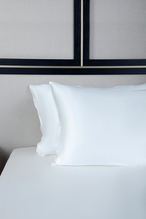 Silk Pillowcase - White
