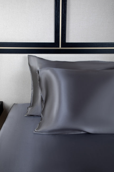 Silk Pillowcase - Grey