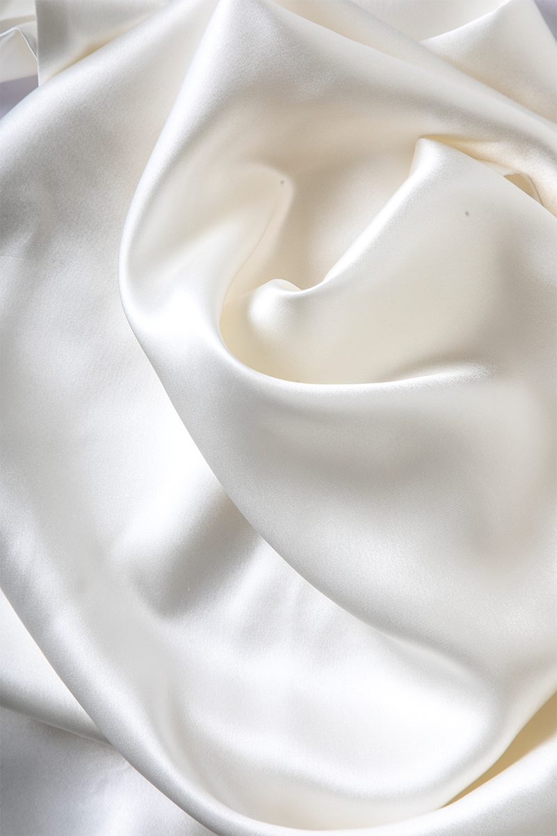 Silk Bedsheet - White
