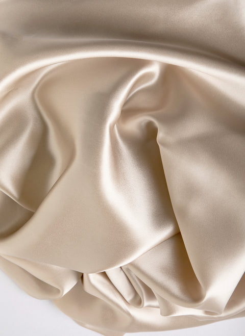 Silk Bedsheet - Champagne