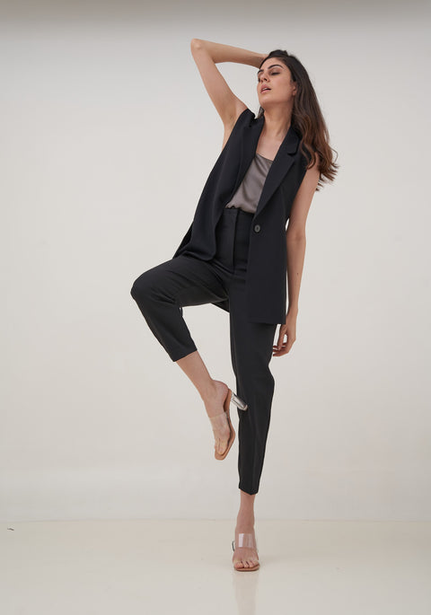 Silk Cami Top - Grey